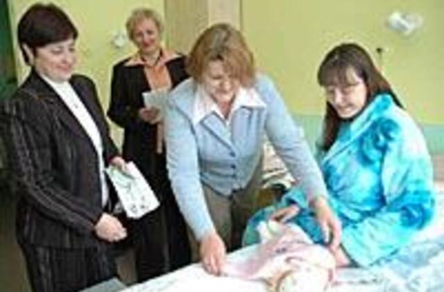 Linkėjimai gyventi be tabako - naujagimiams 