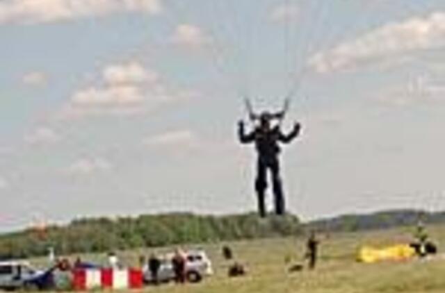 Klaipėdos parašiutininkai - tiksliausi 