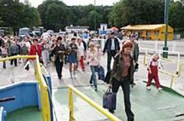 Smiltynės gyventojai nebeatlaikė perkėlos smūgių 