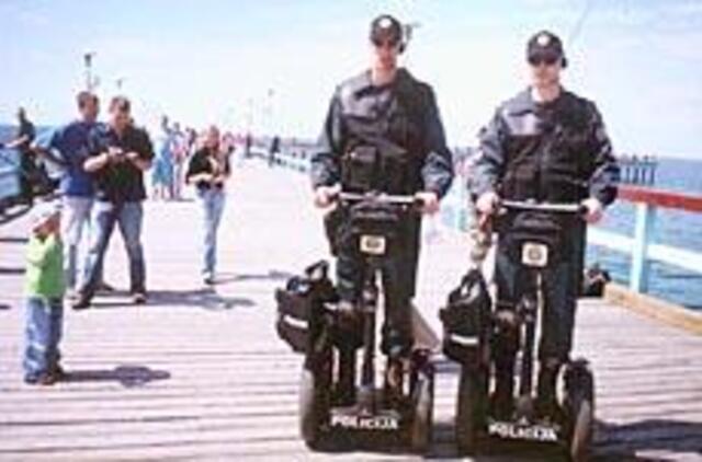 Patruliams - neįprastas transportas 