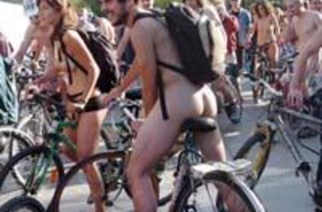 Nuogų dviratininkų žygis 