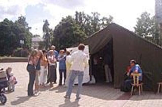 Kraujo dovanojo 23 uostamiesčio gyventojai 