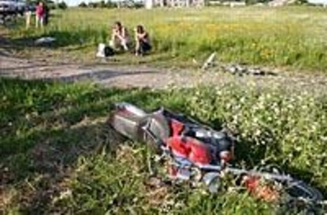 Iš avarijos vietos spruko palikę sužeistąjį 