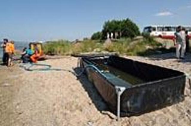 Pratybos neapsiėjo be nesklandumų 