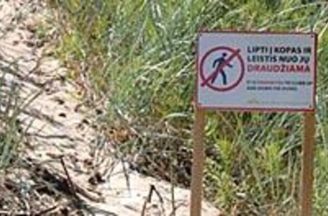 Unikalumui išsaugoti trūksta tik spygliuotų tvorų 