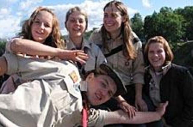 Kartu stovyklavo Baltijos šalių skautai 