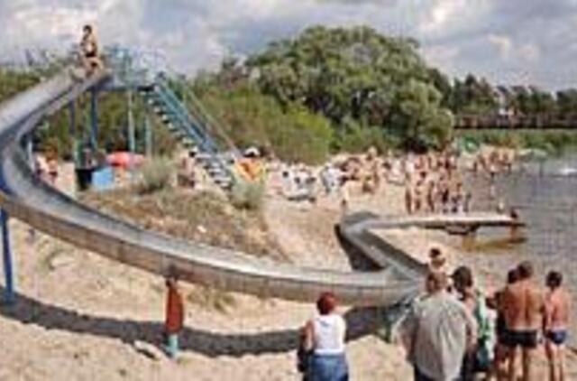 Prakiuręs dangus nuo pajūrio neatbaidė 