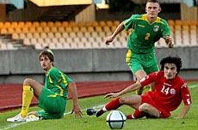 Klaipėdiečių įvarčiai Kišiniove neatnešė rinktinei pergalės 