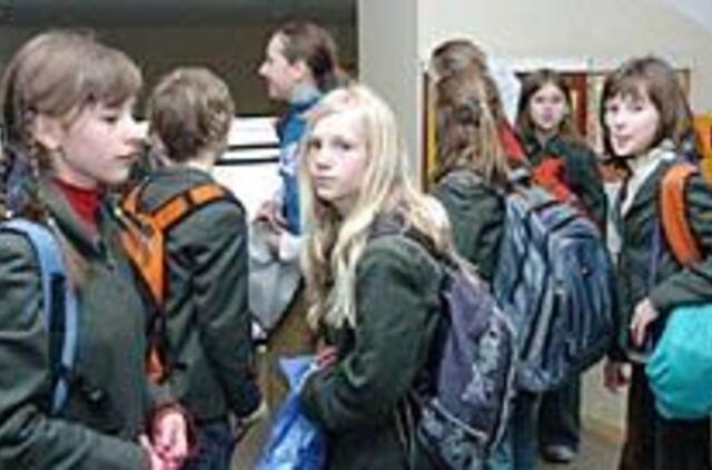 Netinkamos mokymosi sąlygos sargdina vaikus 