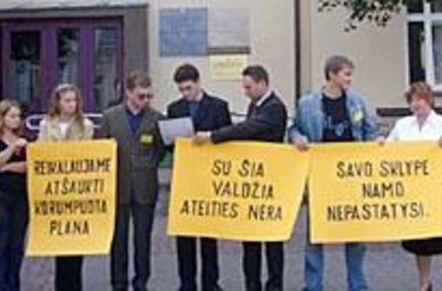 Piketuotojai nesuprato, prieš ką protestuoja 