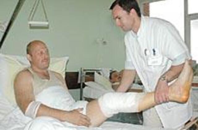 Ligoninėje - reta artroskopinė operacija 