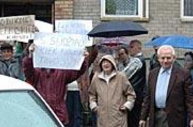 Po gyventojų sukilimo - naujas planas 