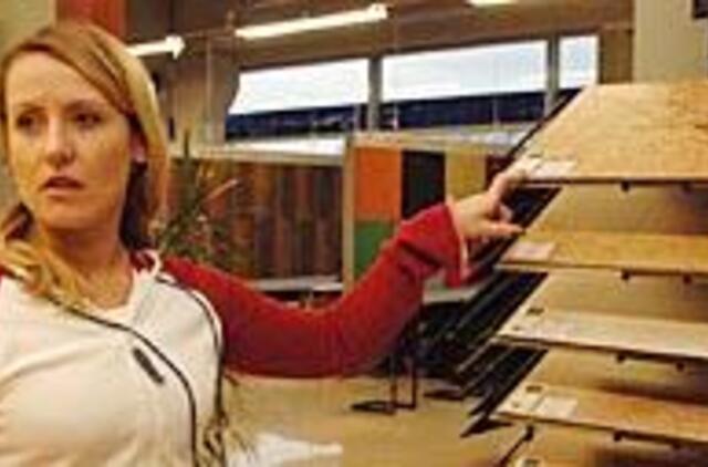 Kamštinę dangą gali pakloti ir žmona 