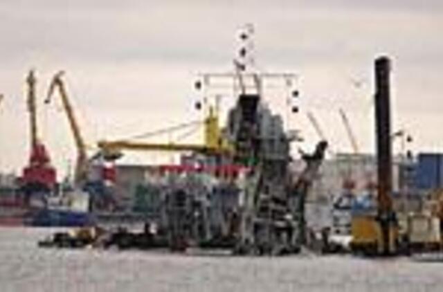 Dėl didesnės grimzlės siūloma išlyginti dugną 