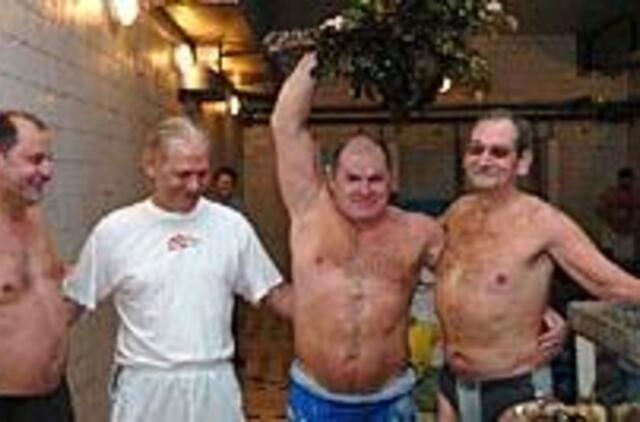 Pirtininkų čempionate vieną rekordą kompensavo kitas 