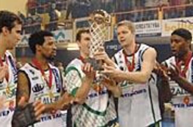 "Žalgiriui" - milijono verta taurė 