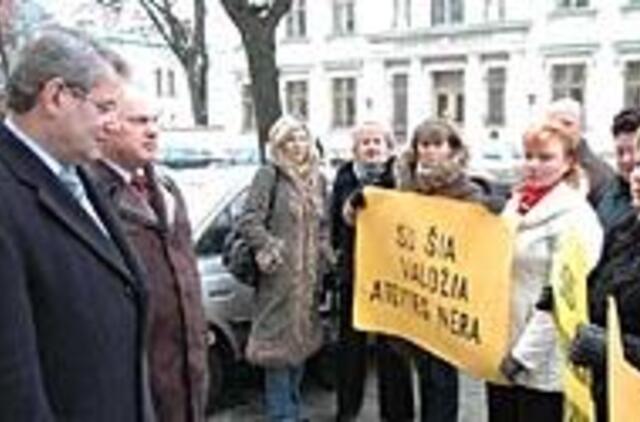 Seimo vadovas kvotė Klaipėdos merą 