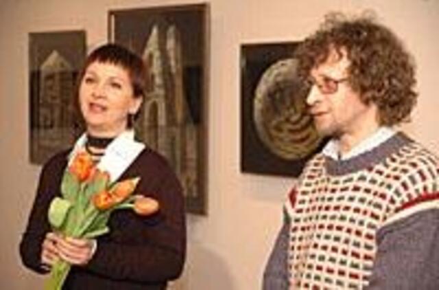 Skulptūriška E. Sterpu tapyba 