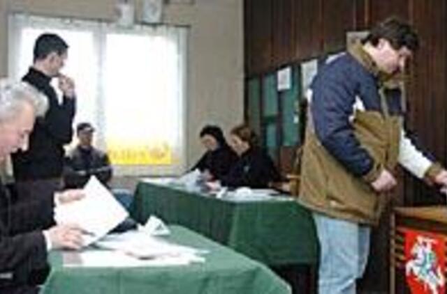 Klaipėdiečiai spjovė į savivaldos rinkimus 