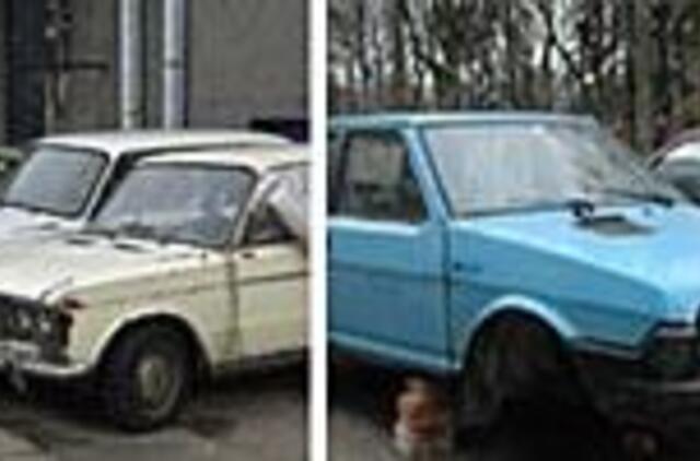 Senienas iš kiemų gali patraukti tik mokestis už mašinas 