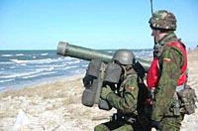 Raketos į taikinį Juodkrantėje nepataikė 