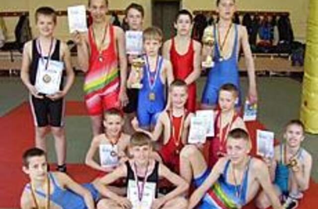 Jaunučių turnyruose - pergalių lietus 