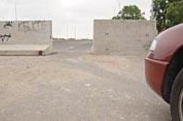 Miesto šiaurėje kamščiai sumažės 