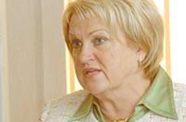 K. Prunskienė įžvelgia politinį susidorojimą 