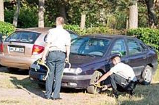 Melnragiškiai policijos jėgomis nebetiki 