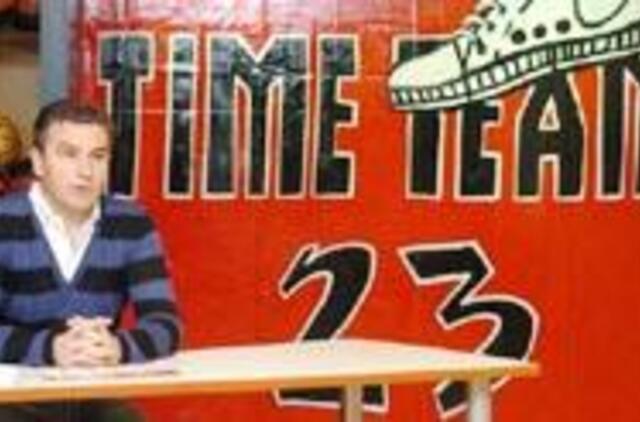 Aikštelėse dunksės kamuoliai