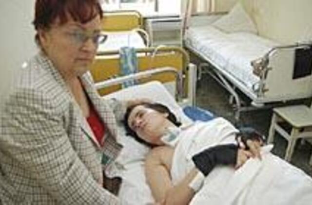 Komos sukaustytai klaipėdietei reikia mūsų pagalbos 