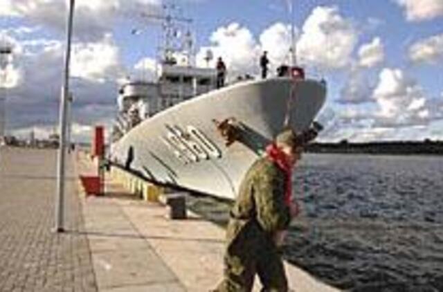 Į jūrą - ieškoti minų 