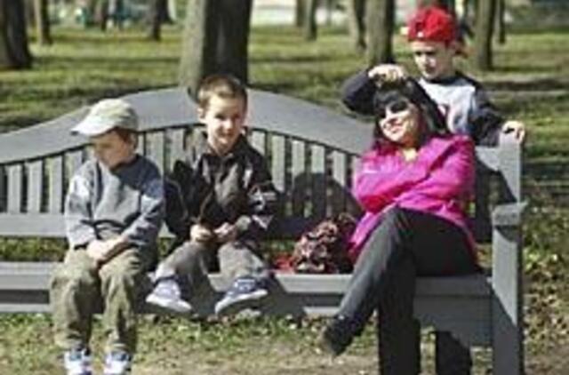 Turintiems vaikų - daugiau pajamų