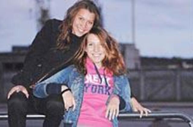 Seserys Starinskaitės - šeimyninis duetas