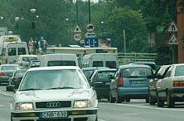 Transporto spūstims mažinti lėšų nėra 