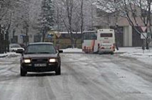 Žiema-"Specialus autotransportas" - 1:O