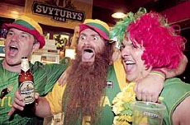 Atitiko kirvis galvą