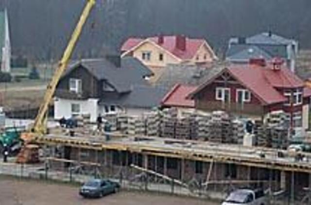 Statybos Palangoje - vėl įtarimų liūne