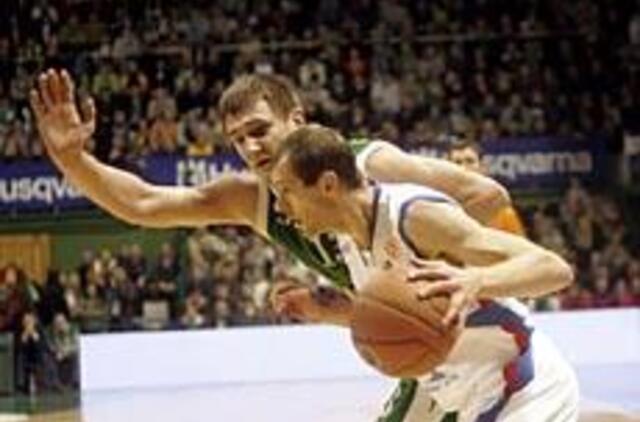 "Žalgiris" nė iš tolo neprilygo CSKA