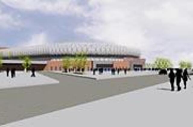 Arenos projektas - iš keturių variantų