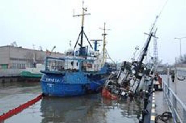 Skendo žvejybos laivas 