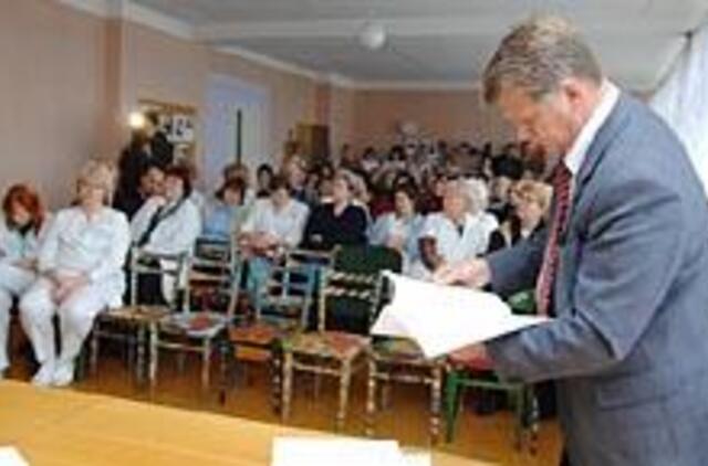 Psichiatrijos ligoninėje - reorganizacijos baubas