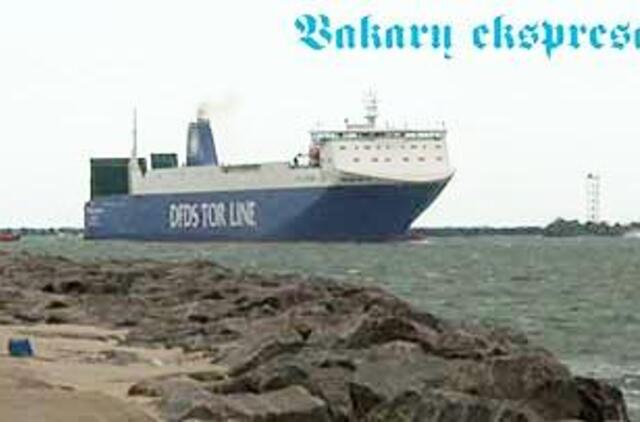 Klaipėdos uoste - laivas rekordininkas 