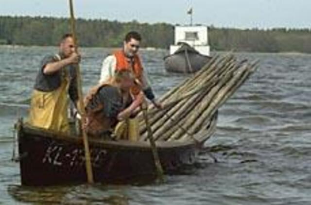 Poligonas Kuršių mariose gąsdina ne tik žvejus 