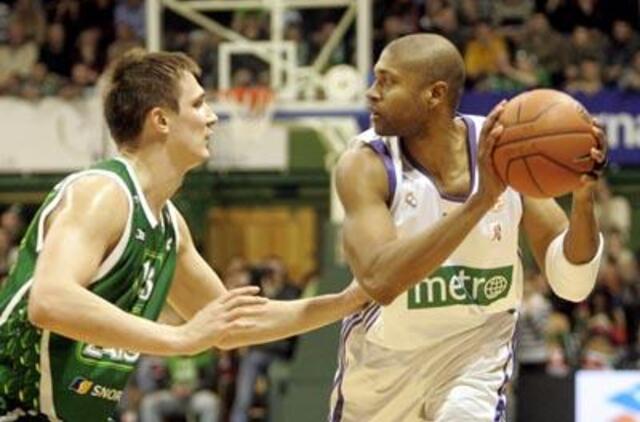 "Žalgiris" nusileido Madrido "Real"