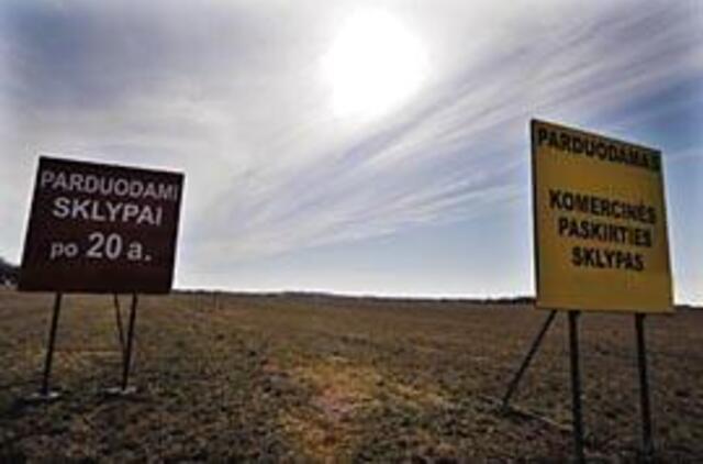 Neperparduotas nekilnojamasis turtas gali uždirbti