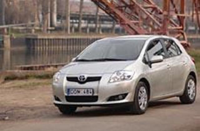 "Toyota Auris": ar viskas auksas, kas auksu žiba?