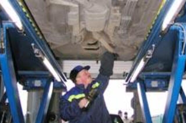 Tech. apžiūrų centruose - nauja informacijos sistema