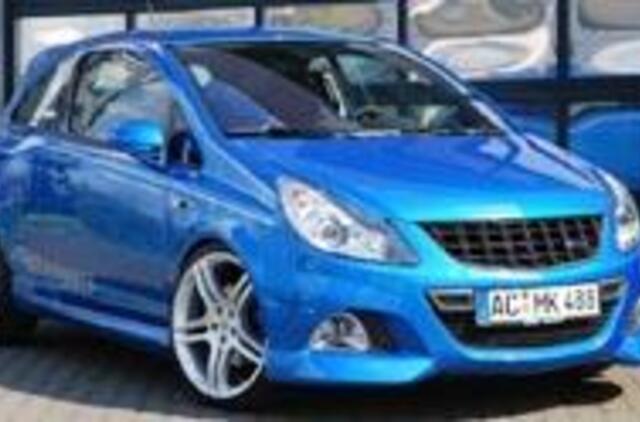 "Tiuningas": "Steinmetz" ir "Opel Corsa OPC"