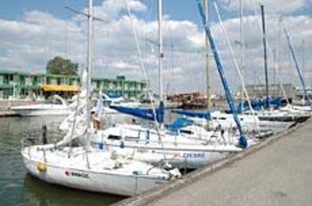 Jachtklubas išnuomotas laivų remontininkams 